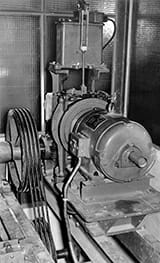 Treibscheibenantrieb mit 4 Tragseilen