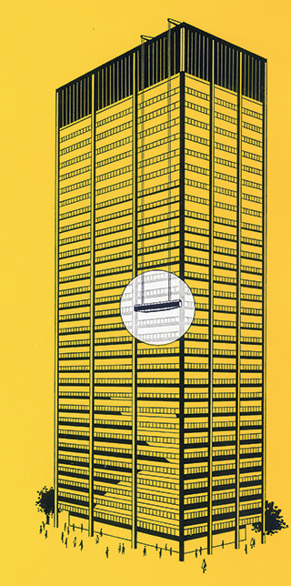 Civic Center in Chicago