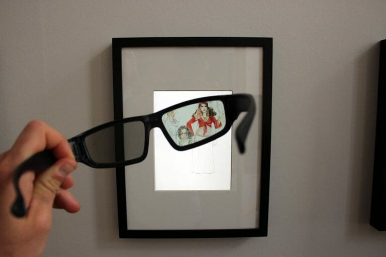 Die "Racist Glasses" im Lernlabor "Anne Frank. Morgen mehr."